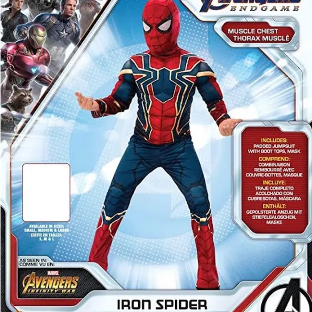 Rubie's Red and Blue Superhero Costume for Kids